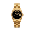 Day-Date 36mm 18248 18k Yellow Gold Presidential Bracelet Black Onyx Dial