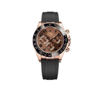 Daytona 40mm Rose Gold Chocolate Dial Mens Watch 116515