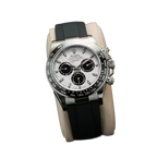Daytona 40mm Oyster Perpetual White Gold with Meteorite and Black Dial M126519LN-0007