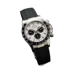 Daytona 40mm Oyster Perpetual White Gold with Meteorite and Black Dial M126519LN-0007