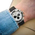 Daytona 40mm Oyster Perpetual White Gold with Meteorite and Black Dial M126519LN-0007