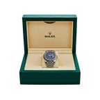 Datejust 41mm 126334 Stainless Steel Fluted Motif Blue Dial Jubilee