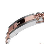 Datejust 41MM 126331 Chocolate Diamond Dial Fluted Bezel Two Tone Rose Gold Jubilee Bracelet