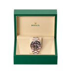 GMT-Master II 40mm Rose Gold Tiger Iron Dial Oyster 126715CHNR