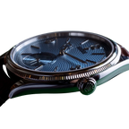 Perpetual 1908 39mm White Gold Platinum Ice Blue Dial Black Alligator Leather Strap m52506-0003