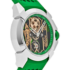 Epic X CR7 44mm Heart of CR7 Stainless Steel Green on Strap EX120.10.AD.AA.ABRUA