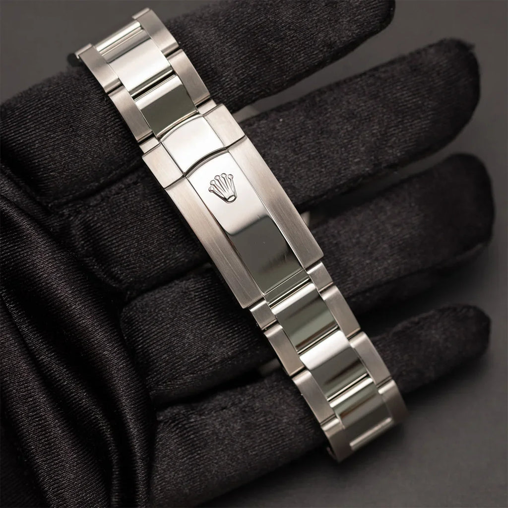 Datejust 116334 Fluted Bezel Watch 41mm Blue Index Dial