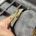 Datejust 40mm Diamond-Paved Dial Yellow Gold Men Watches