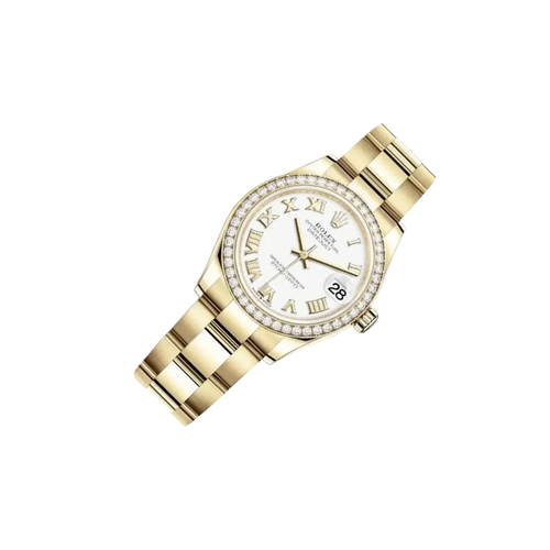 Datejust 31mm White Dial, 18kt Yellow Gold 278288