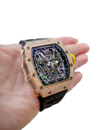 RM 11-03 Flyback Chronograph Diamond Set Rose Gold