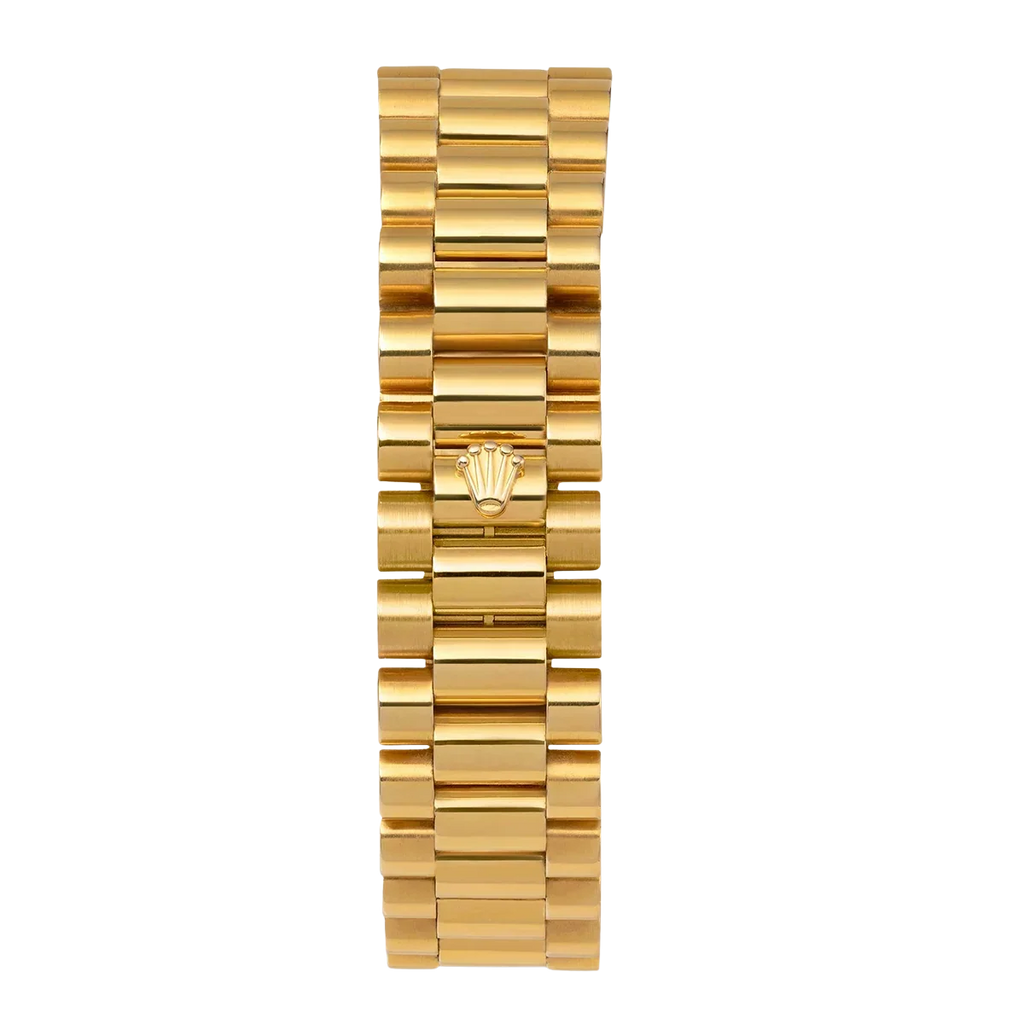 Presidential Rolex Day-Date 18038 Watch 36mm Black Onyx Dial 18K Yellow Gold