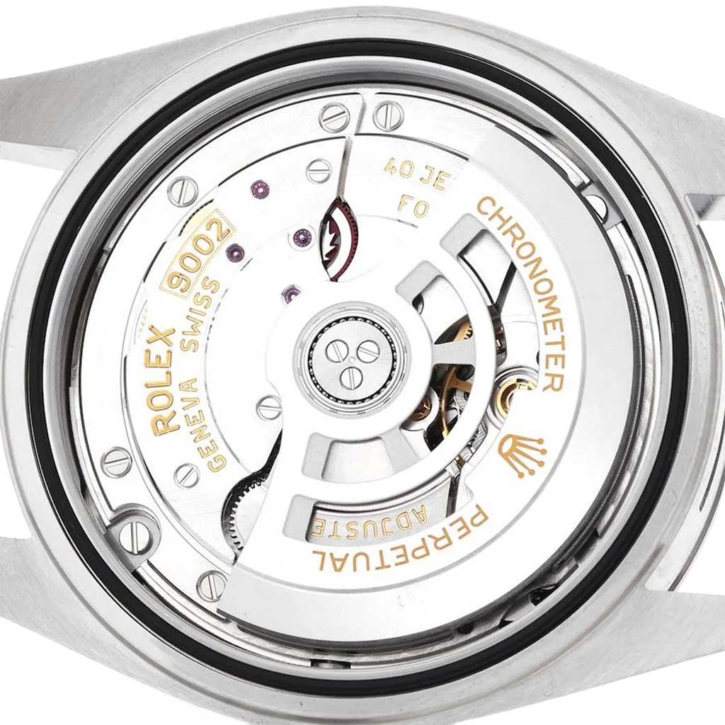 Sky-Dweller 42mm Steel White Gold Green Dial Mens Watch 336934