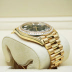 Day-Date 40 Presidential 228348RBR Diamond Bezel Baguette Onyx Dial