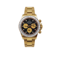 Daytona 116508 40mm 18ct Yellow Gold Black Dial Diamond
