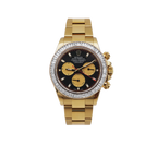 Daytona 116508 40mm 18ct Yellow Gold Black Dial Diamond