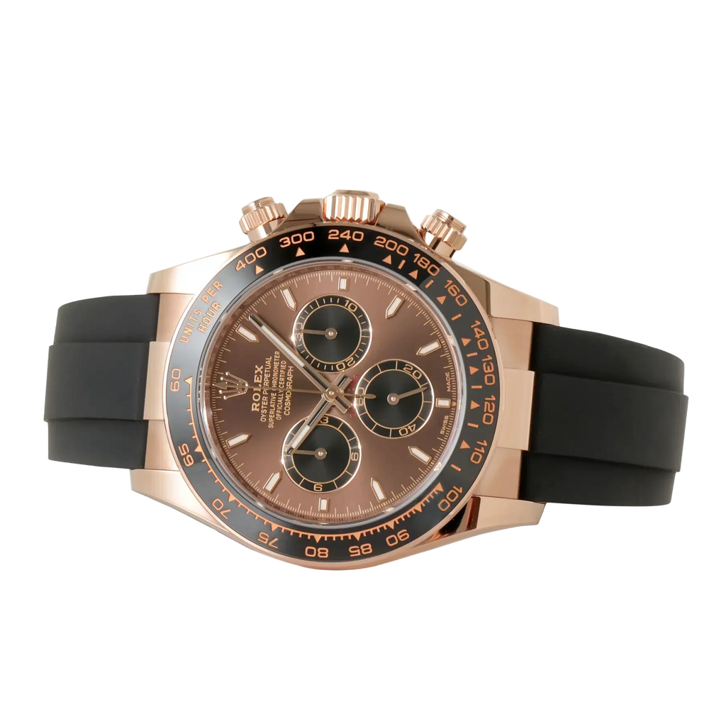 Daytona 40mm Oyster Perpetual Everose Gold Chocolate Dial M126515LN-0010