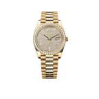 Day-Date 40 228348RBR Yellow Gold Diamond Dial Diamond Bezel