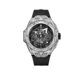 Big Bang Sang Bleu II Titanium Pave 45mm 418.NX.1107.RX.1604.MXM20