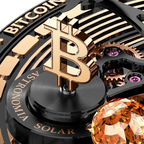 Astronomia Solar Bitcoin 44mm Black DLC, Titanium Manual Winding AS310.21.AB.AA.A