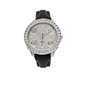 Five Time Zone Steel Diamond 40mm JCM-30