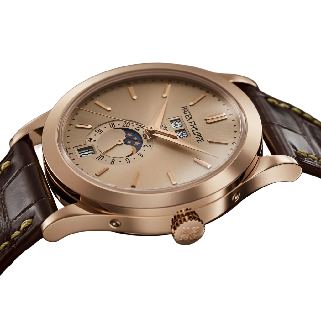 Complications 38mm 5396R-016 Annual Calendar Moon Phases Rose Gold Sand Beige Dial