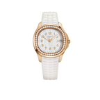Aquanaut Luce 39mm 5268/200R-001 Rose Gold White Dial Diamond Bezel