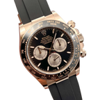 Daytona 40mm Everose Gold Bright Black and Sundust Dial M126515LN-0002