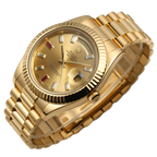 President Day-Date II 41mm 218238 18k Yellow Gold & Ruby Dial