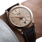 Complications 38mm 5396R-016 Annual Calendar Moon Phases Rose Gold Sand Beige Dial