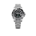 GMT-Master II Bruce Wayne Stainless Steel Black Dial Jubilee M126710GRNR-0003 New
