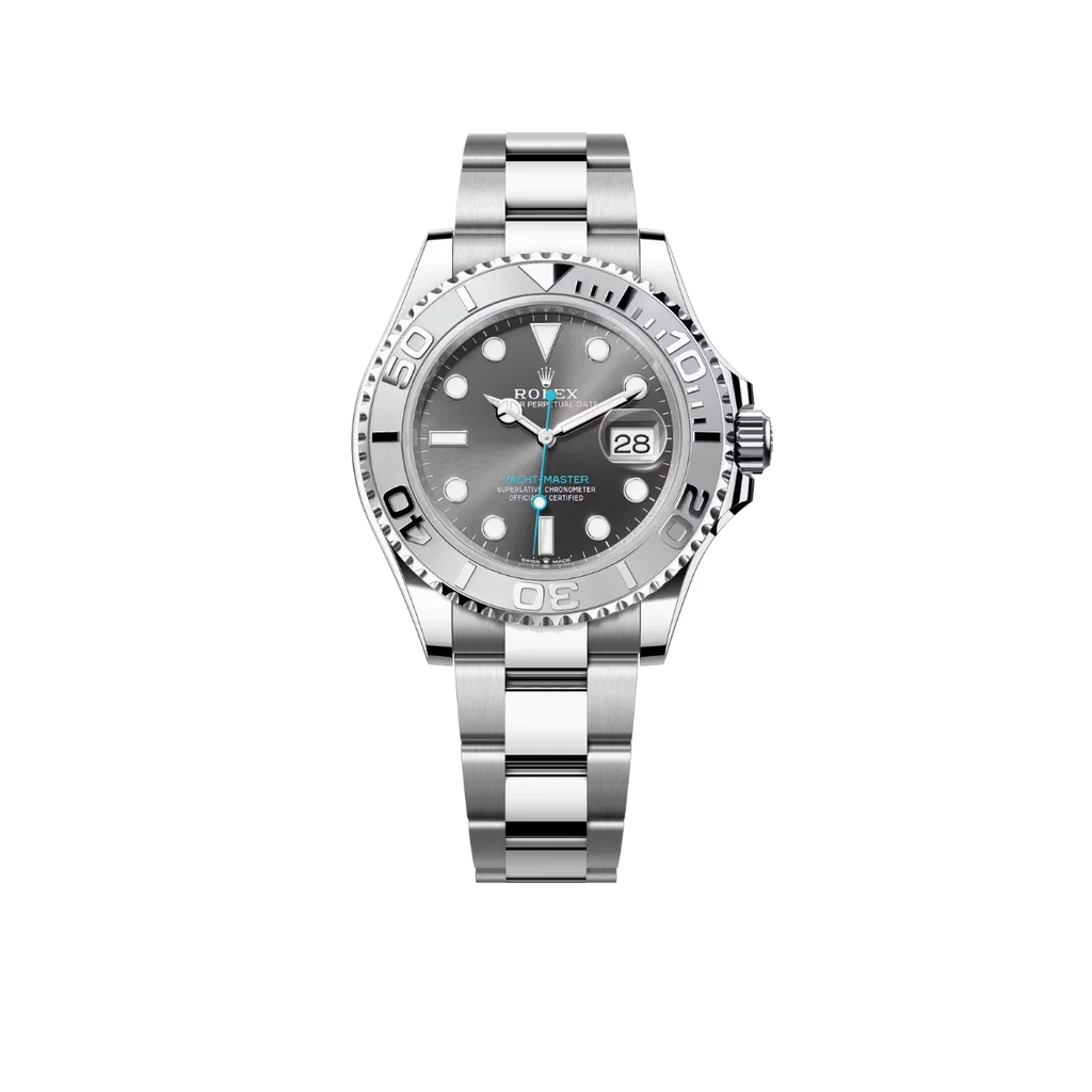 Yacht-Master 40 mm Dark Rhodium Dial, Stainless Steel Oyster Bracelet Mens Watch M126622-0001