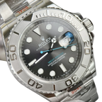 Yacht-Master 40 mm Dark Rhodium Dial, Stainless Steel Oyster Bracelet Mens Watch M126622-0001