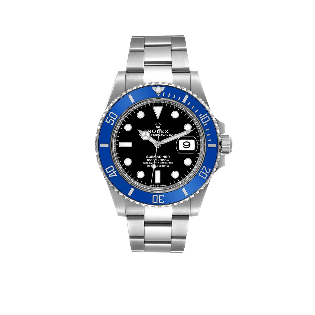 Submariner 41mm Cookie Monster Blue Ceramic Bezel White Gold Mens Watch 126619