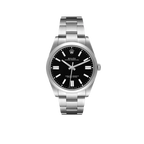 Oyster Perpetual 41mm Black Dial Steel Mens Watch 124300
