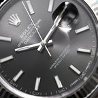 Datejust 41 mm Stainless Steel Slate Dial Oyster M126334-0013 New