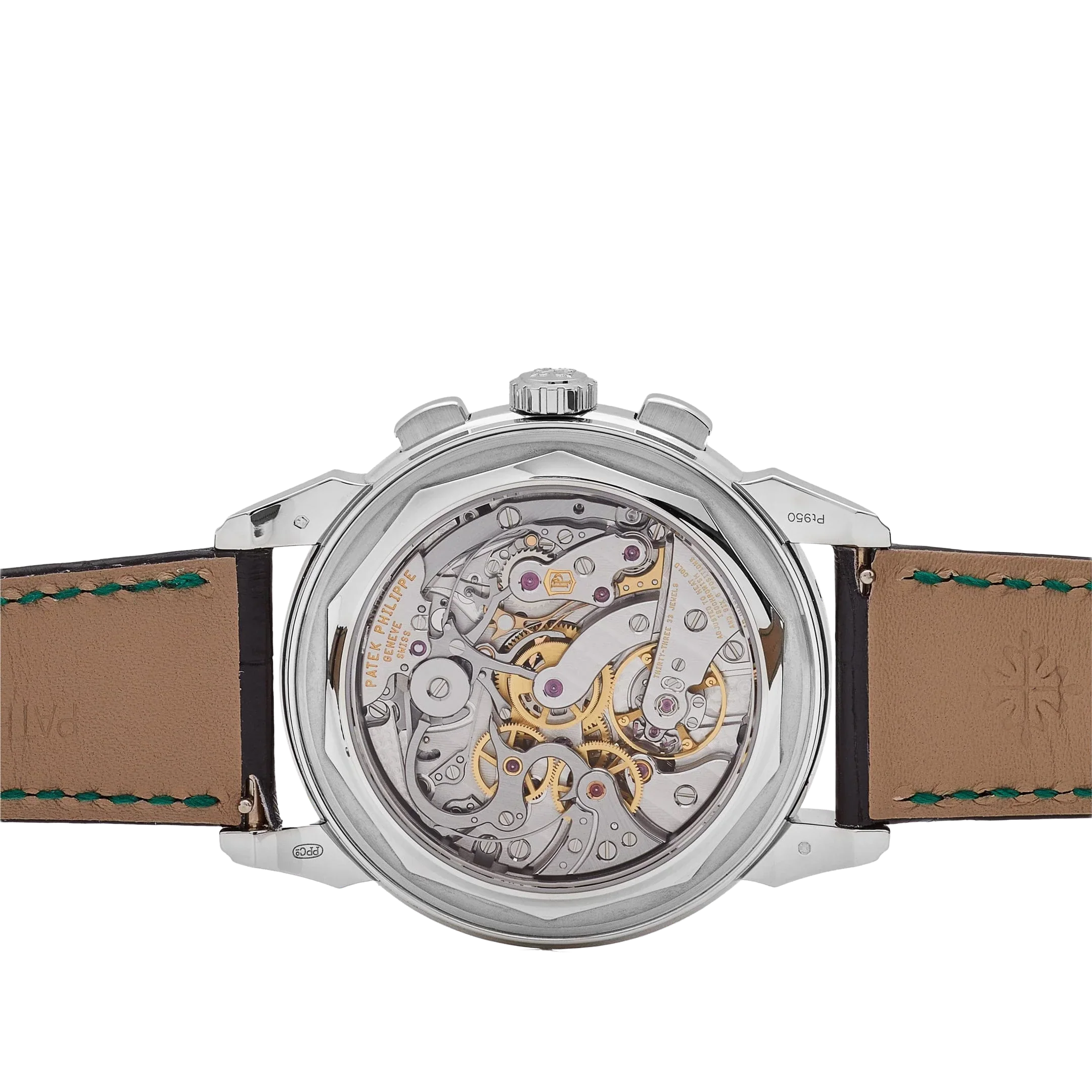 Grand Complications 41mm 5270P-014 Perpetual Calendar Chronograph Platinum Green Dial