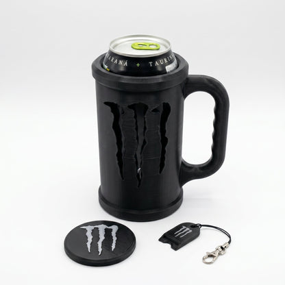 Monster Grip Can Mug – 3D Printed Drink Holder