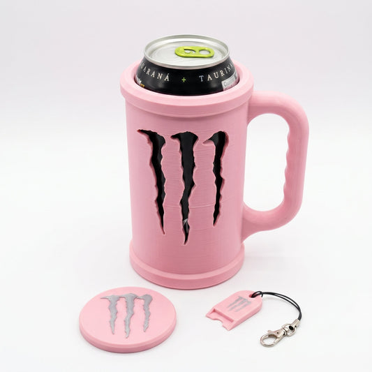 Monster Grip Can Mug – 3D Printed Drink Holder