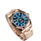 Sky-Dweller 42mm 18k Everose Gold Mens Watch 336935-0005