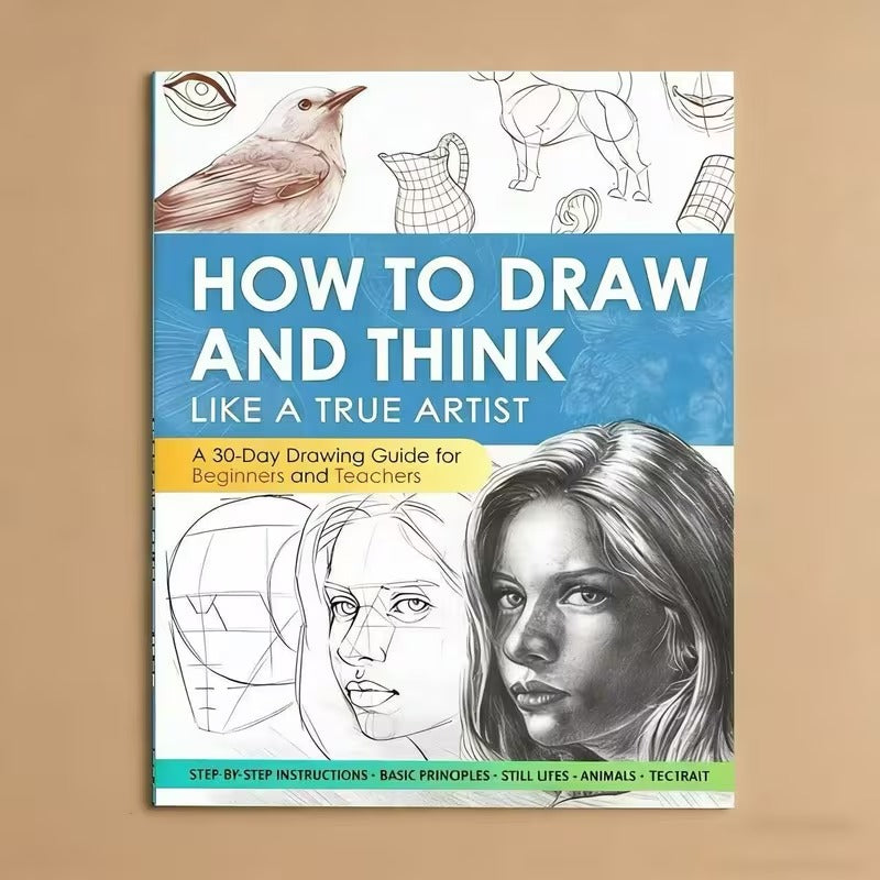 Adult Coloring Book | How to Draw And Think Like a True Artist