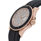 Yacht-Master 40mm 126655 Rose Gold Pavé Diamond Dial