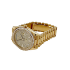 Day-Date 40 228348RBR Yellow Gold Diamond Dial Diamond Bezel
