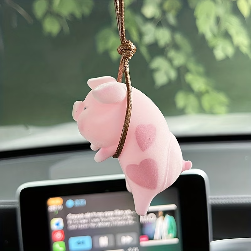 Cute Pig Car Pendant