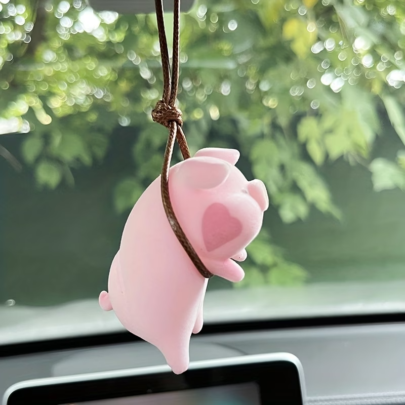 Cute Pig Car Pendant