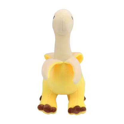 Peeled Banana Brontosaurus Plush Toy