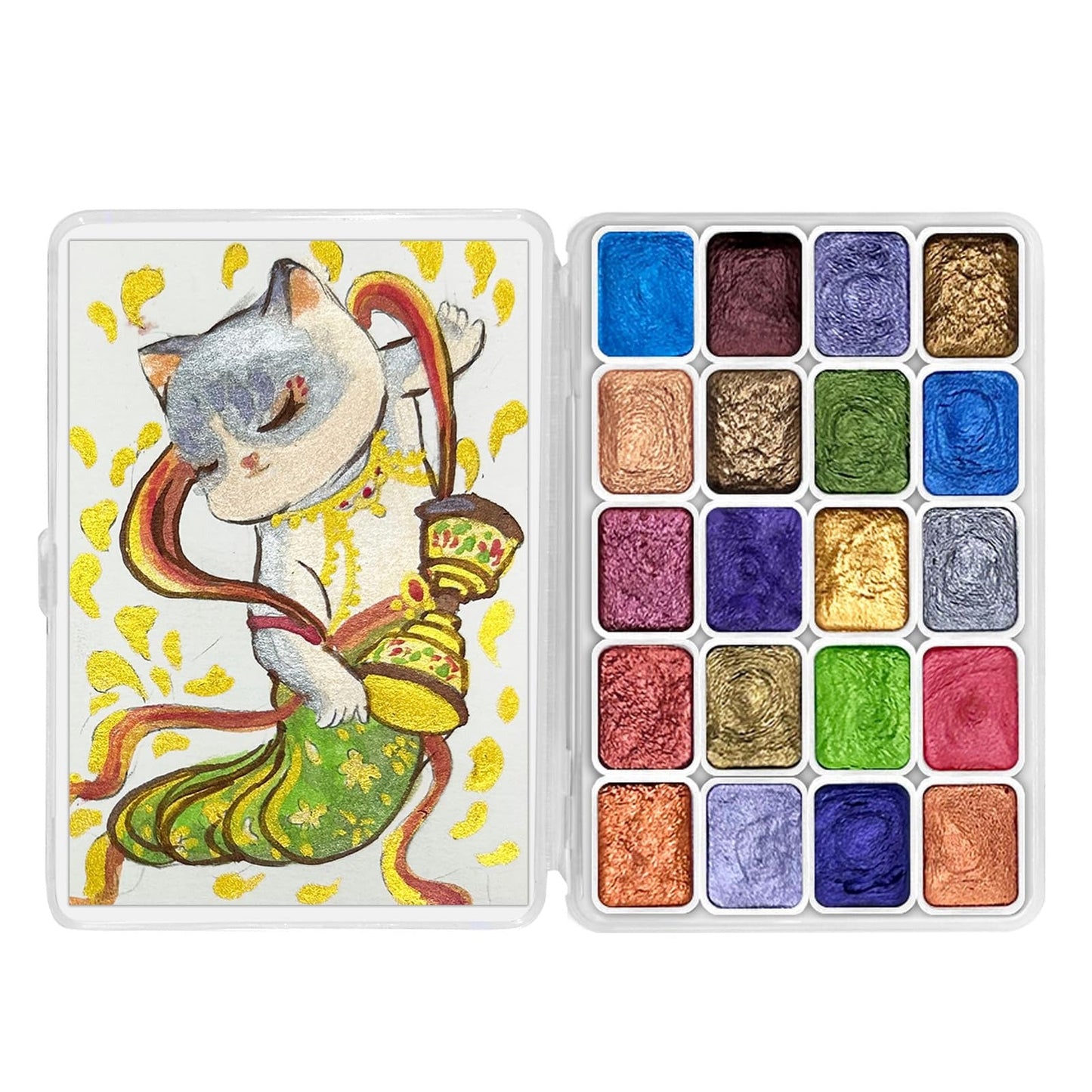 Achiver Mini Glitter Watercolor Paint Set