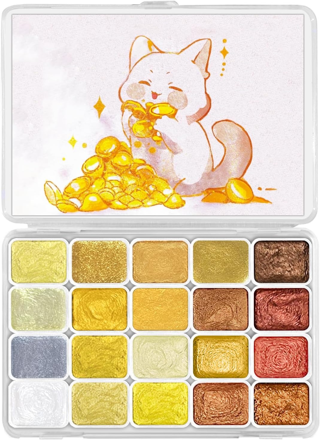 Achiver Mini Glitter Watercolor Paint Set