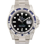 GMT-Master II, Reference 116759SA White Gold Diamond And Sapphire