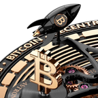 Astronomia Solar Bitcoin 44mm Black DLC, Titanium Manual Winding AS310.21.AB.AA.A