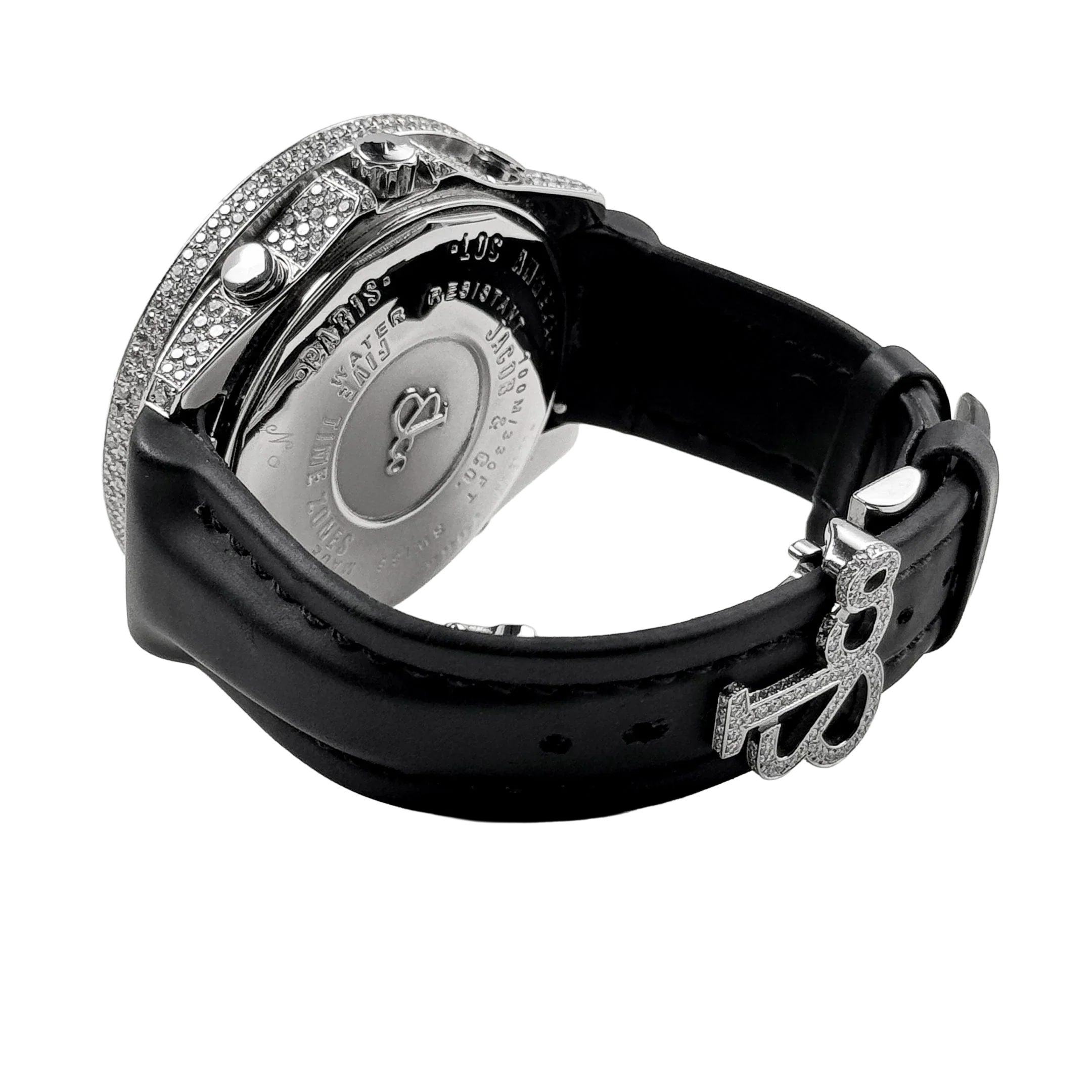 Five Time Zone Steel Diamond 40mm JCM-30